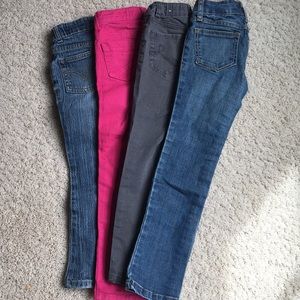 Brand name girls pants lot